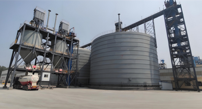 房山粉煤灰钢板仓建造施工容易出现的问题